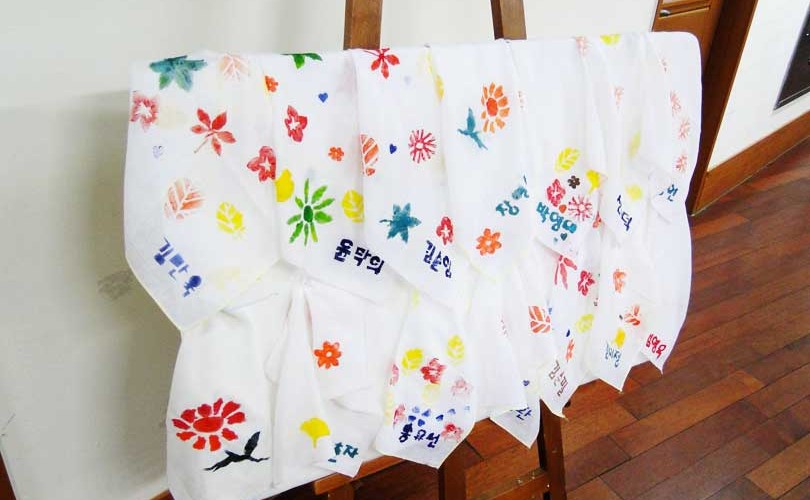 미술요법 작품전시회